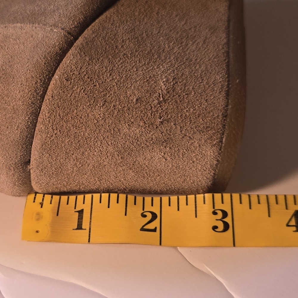 Toms Suede Wedge Ankle Boots - Picture 6 of 7